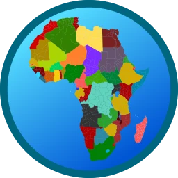Mapa Afryki 아이콘
