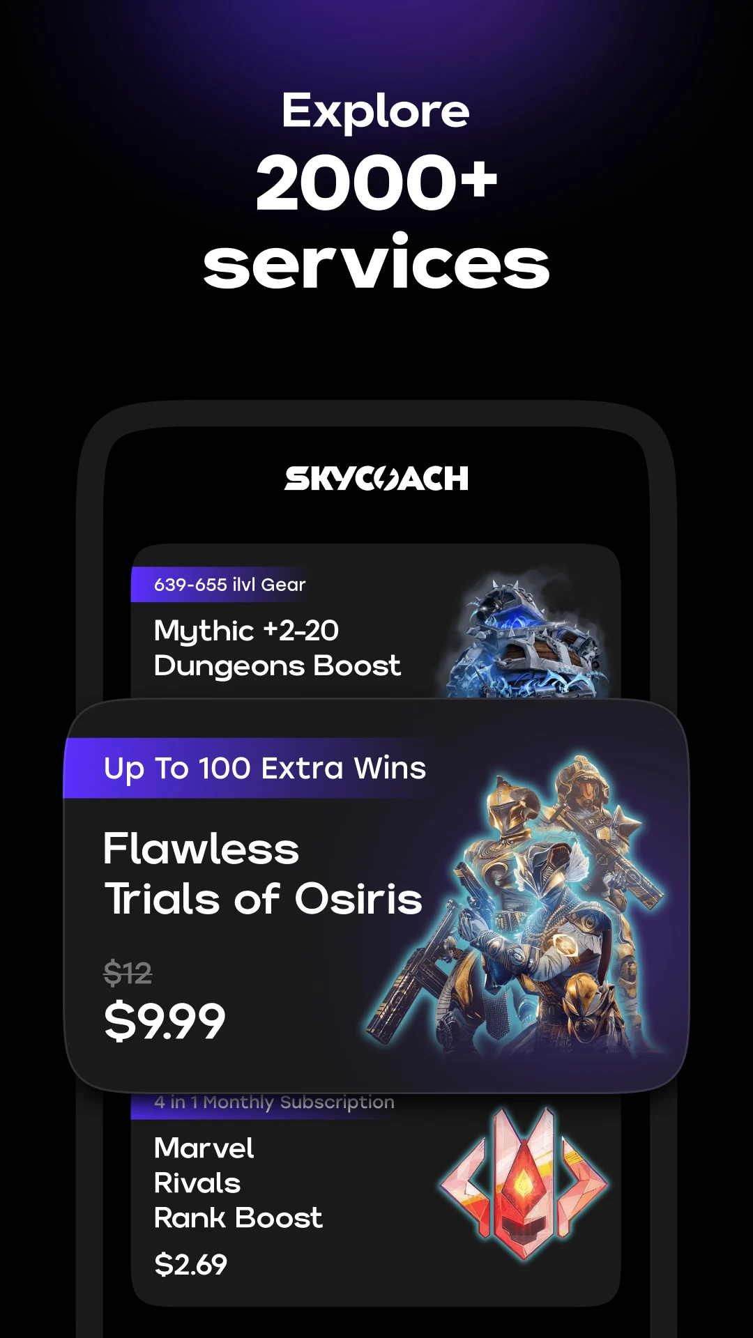 Skycoach.gg - Carry & Gold screenshot